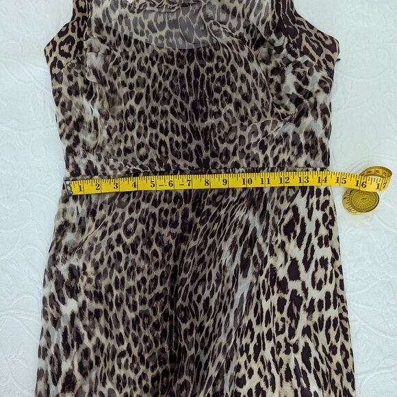 Elie Tahari gorgeous dress. Animal print. - Picture 5 of 9